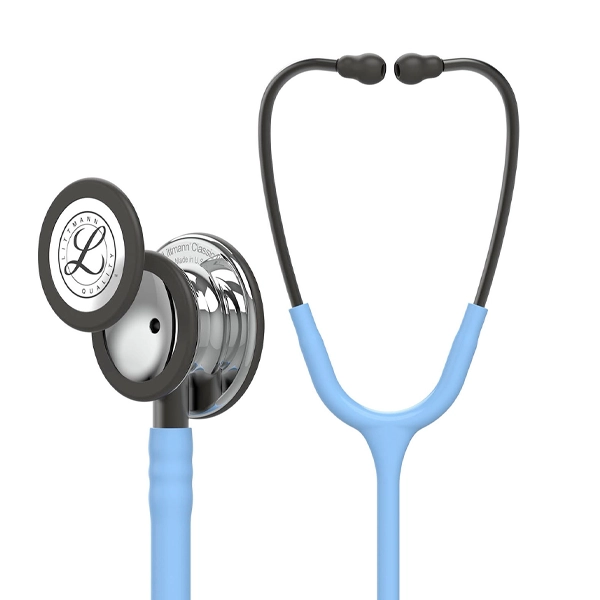 گوشی پزشکی لیتمن کلاسیک 3 آبی یخی آئینه ای 5959